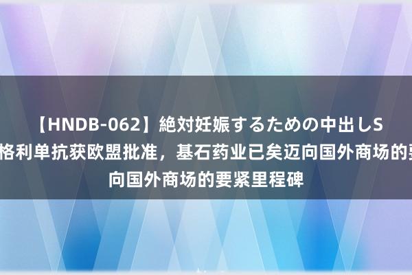 【HNDB-062】絶対妊娠するための中出しSEX！！ 舒格利单抗获欧盟批准，基石药业已矣迈向国外商场的要紧里程碑